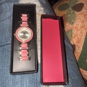 Avon Elegant Pink Women's Watch